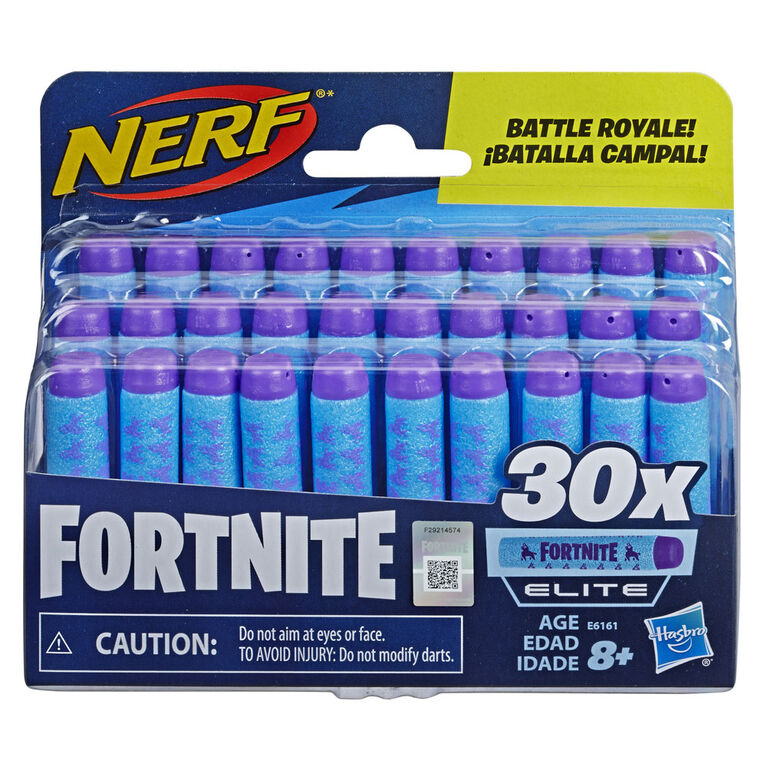 Fortnite Nerf Official 30 Dart Elite Refill Pack for Nerf Fortnite Elite Dart Blasters