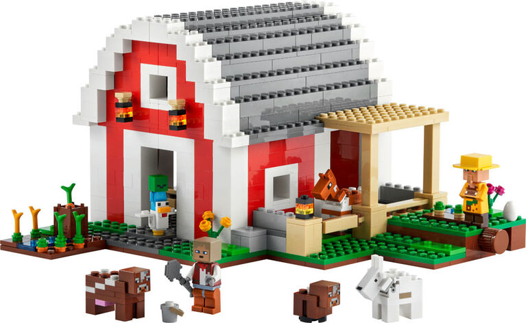 LEGO Minecraft The Red Barn 21187 Building Kit (799 Pieces)
