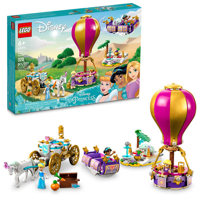 LEGO  Disney Princess Enchanted Journey 43216 Building Toy Set (320 Pcs)