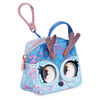 Purse Pets Micros, Denim Deerie Stylish Small Purse with Eye Roll Feature