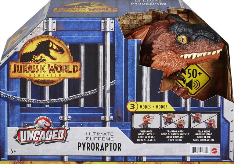 Mattel Imaginext Jurassic World Pyroraptor Dinosaure Jouet avec