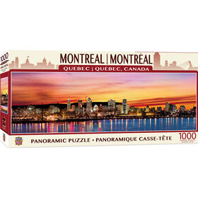 Masterpieces Puzzle Company Blakeway Panoramas - Montreal 1000 Piece Panoramic Puzzle
