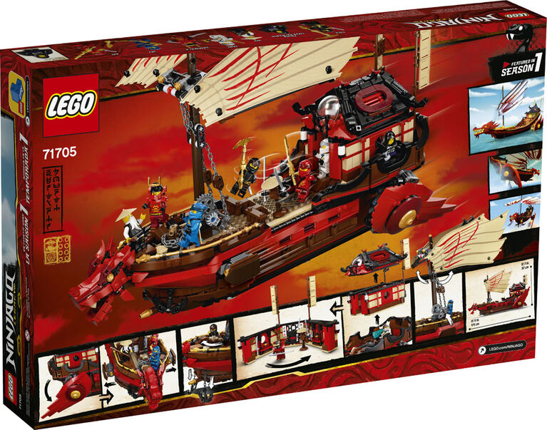LEGO Ninjago Destiny's Bounty 71705 (1781 pieces)