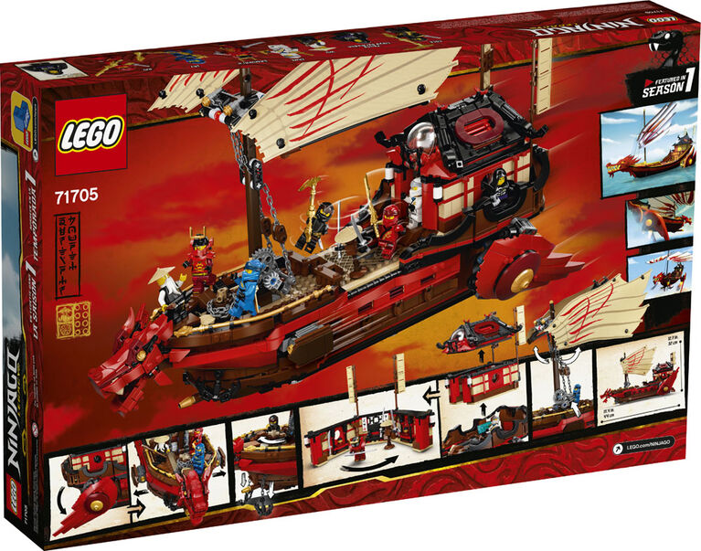 LEGO Ninjago Le QG des ninjas 71705 (1781 pièces)