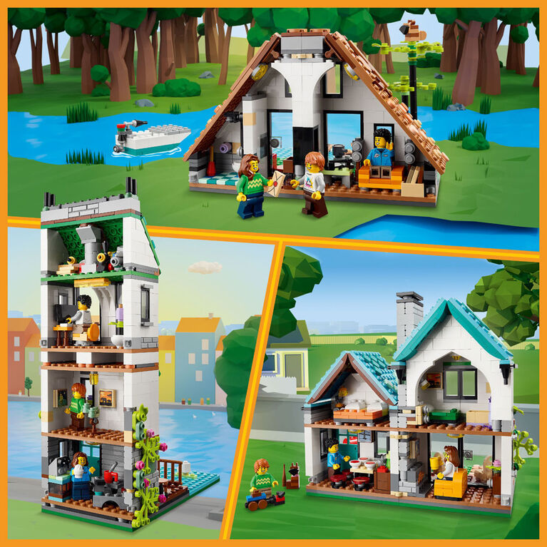 LEGO - La maison familiale 3 en 1 - Assemblage et construction