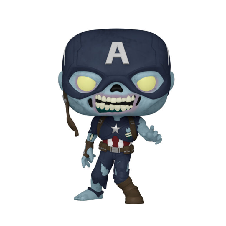 Figurine en vinyl Zombie Captain America  par Funko POP! Marvel: What If...?
