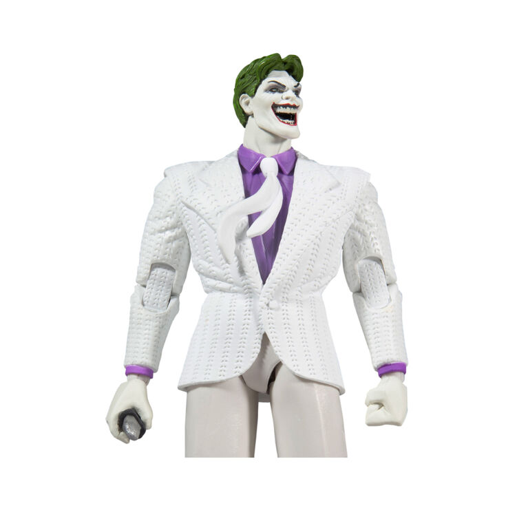 DC Multiverse: DC Comics Dark Knight Returns - Le Joker Figurine avec "Build-A" Batman Pièce de cheval