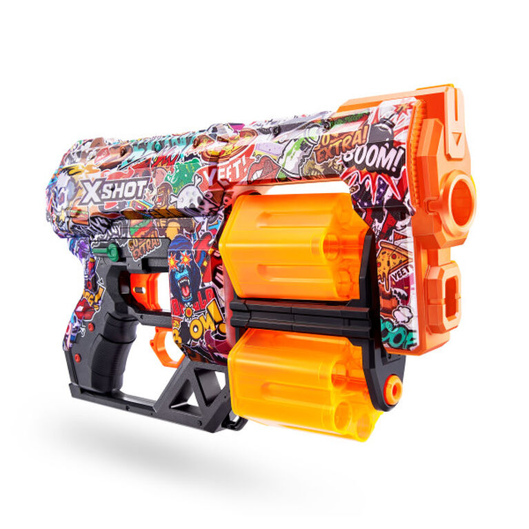 Zuru X-Shot Skins Dread Dart Blaster - Sketch (12 Darts)