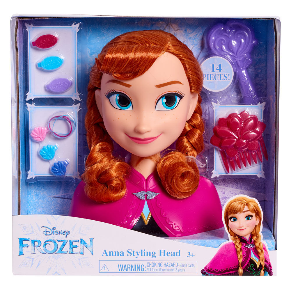 frozen anna styling head