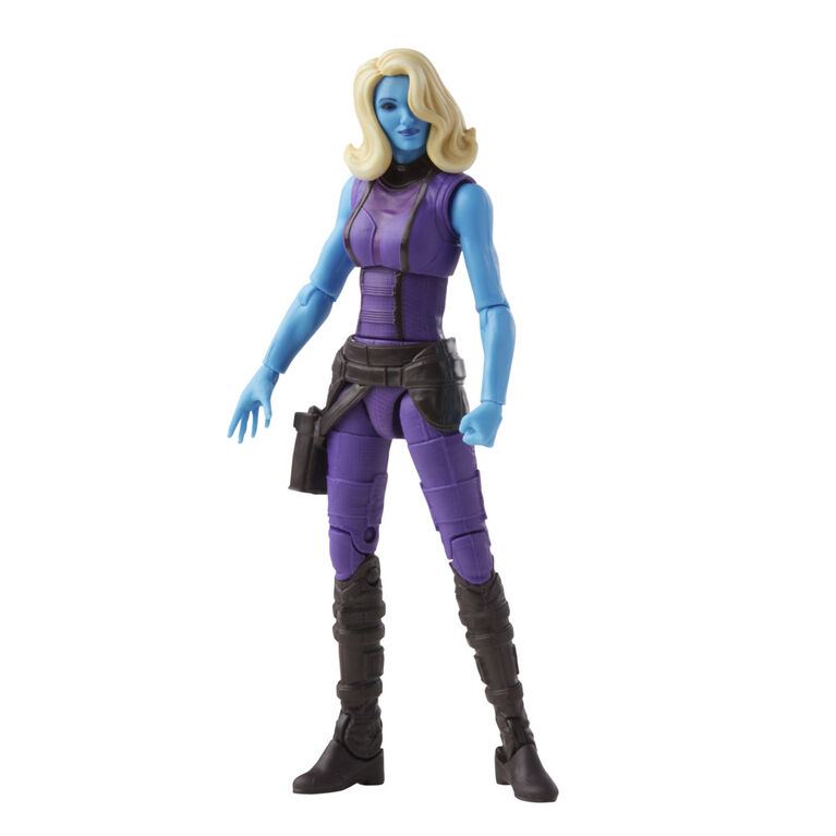 Marvel Legends Series 6-inch Scale Action Figure Toy Heist Nebula and 2 Build-a-Figure Parts