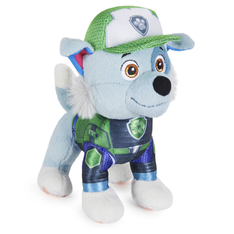 PAW Patrol, Movie Rocky Stuffed Animal Plush Toy, 8-inch