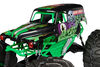 Monster Jam, Official Mega Grave Digger All-Terrain Remote Control Monster Truck, Over 2 Ft. Tall, 1:6 Scale