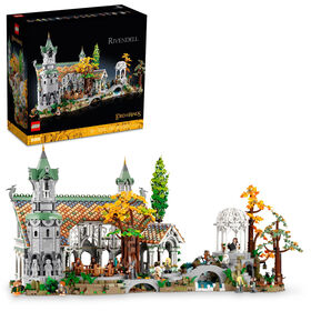 LEGO Icons LE SEIGNEUR DES ANNEAUX : FONDCOMBE 10316 Ensemble de construction (6 167 pièces)