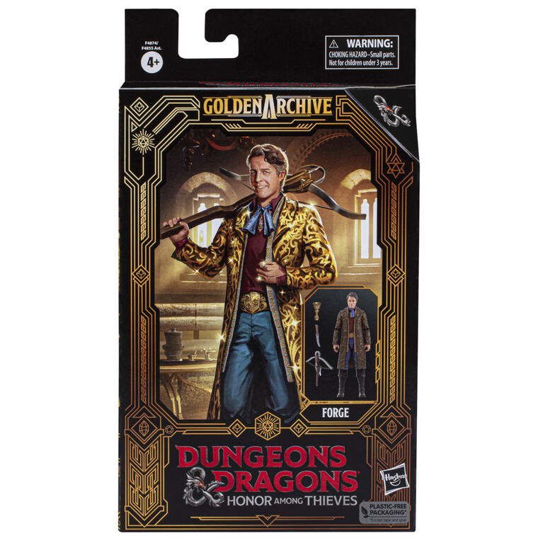 Dungeons and Dragons : L'honneur des voleurs, Golden Archive, figurine de collection Forge de 15 cm, inspirée du film D&D