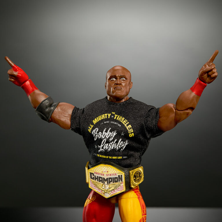 WWE Ultimate Edition Bobby Lashley Action Figure & Accessories Set, 6-inch Collectible, 3 Articulation Points