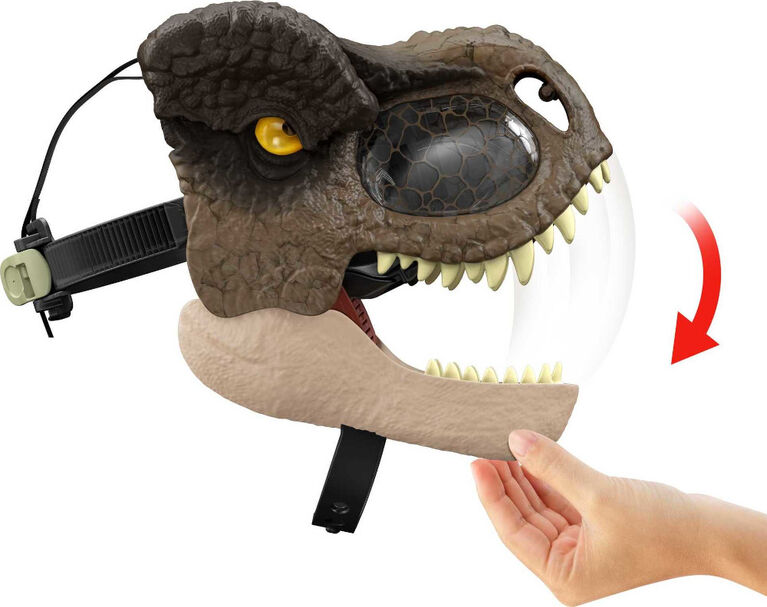 ​Jurassic World: Dominion Tyrannosaurus Rex Chomp N Roar Dinosaur Mask