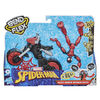 Marvel Bend and Flex, Flex Rider Spider-Man Action Figure Toy