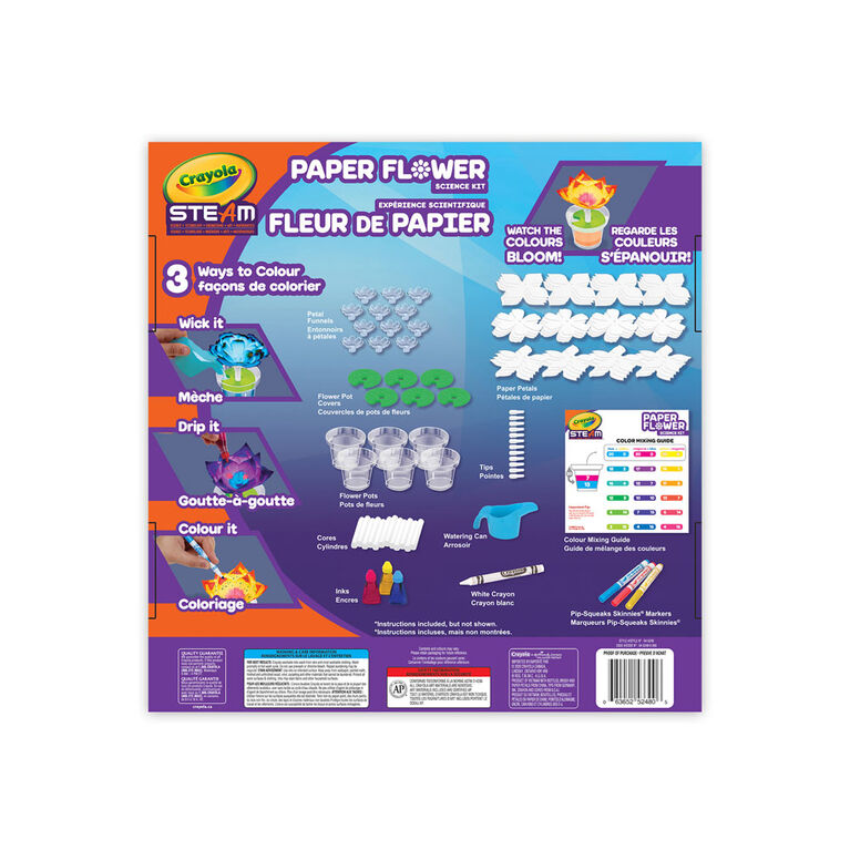 Crayola Paper Flower Science Kit