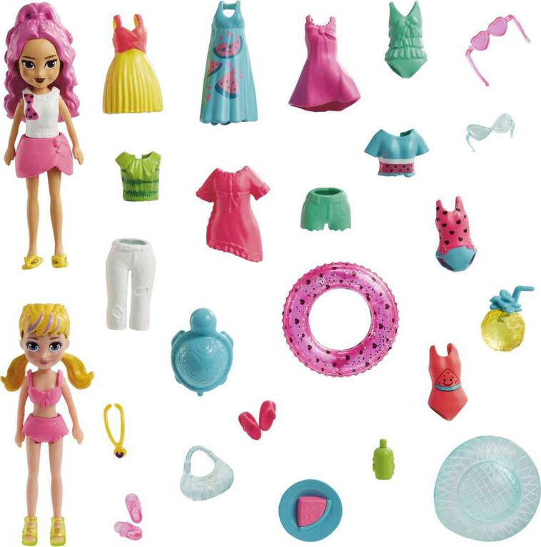 Polly Pocket Fruity Pool Fun Fashion Pack