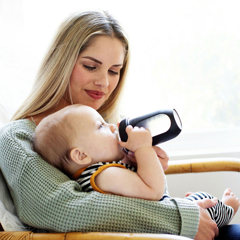 Nursh Silicone Bottle 8oz 3pk Speckle Multi