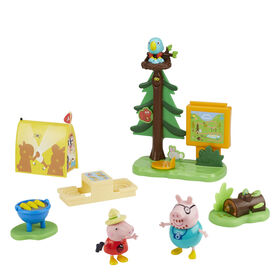 Peppa Pig Camping en forêt, jouet préscolaire - Notre exclusivité