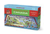 Crocodile Creek - Discover Canada Learn + Play 100 piece Jigsaw Floor Puzzle and 21 Figures, 36 - Édition anglaise