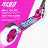 Yvolution Neon Apex 145 2-wheel scooter - Pink