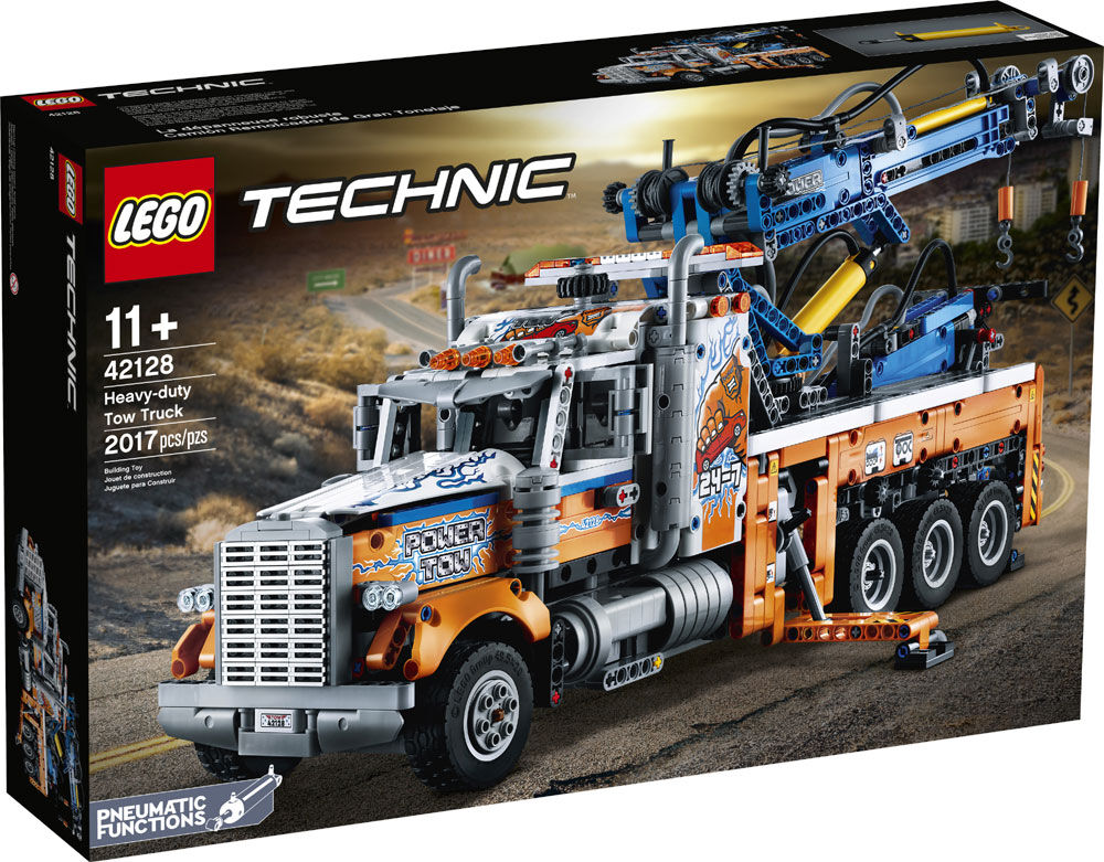 LEGO Technic Heavy duty Tow Truck 42128 2017 pieces