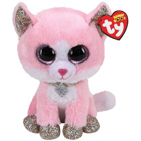 Ty Beanie Fiona Le Chat Rose