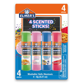 Elmer's 4 Pack Scented Glue Sticks - English Edition