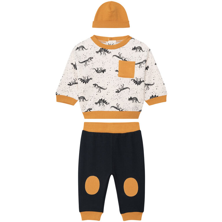 PL Baby Ensemble de jogging 3 pièces dinosaure 3M