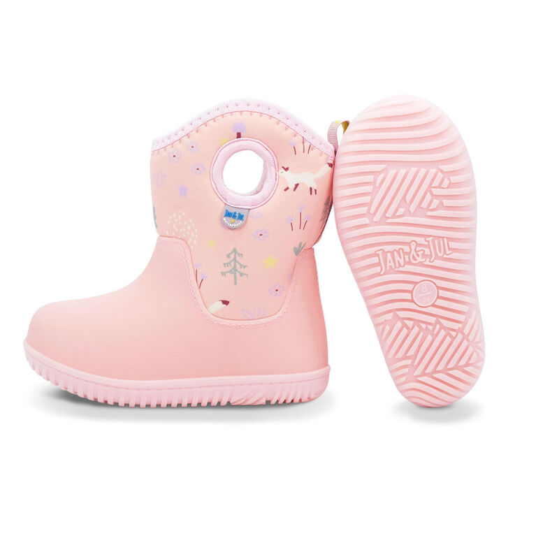 Bottes L&eacute;g&egrave;res Imperm&eacute;ables pour Enfants | For&ecirc;t Rose - 8 Tout-Petit