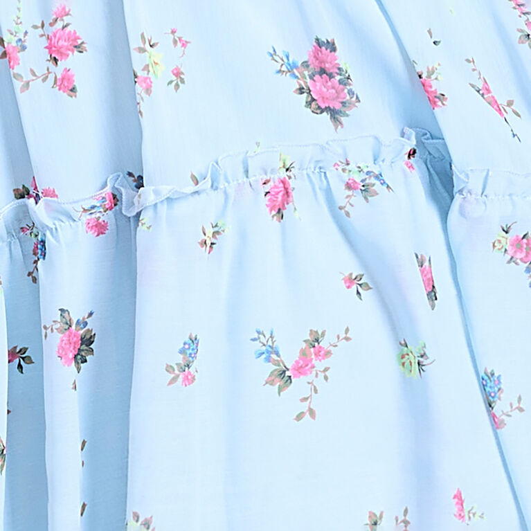 Motherhood Long Sleeve Centre Front Tiered Babydoll Dress