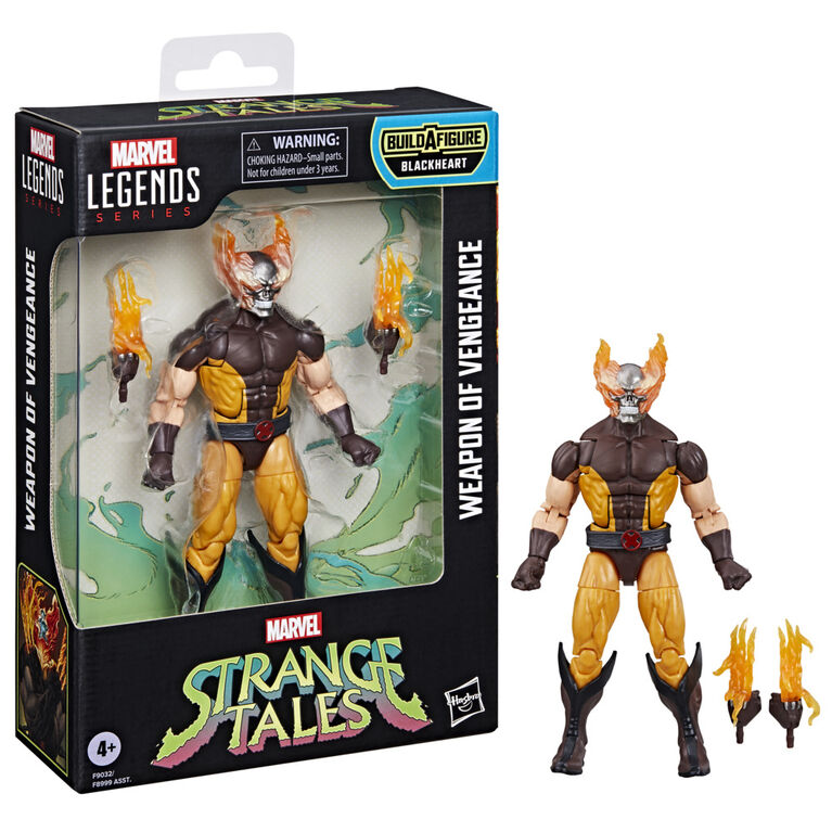 Marvel Legends Series Strange Tales, figurine Wolverine Weapon of Vengeance de 15 cm
