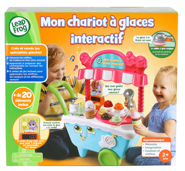 LeapFrog Mon chariot à glaces interactif - Édition française
