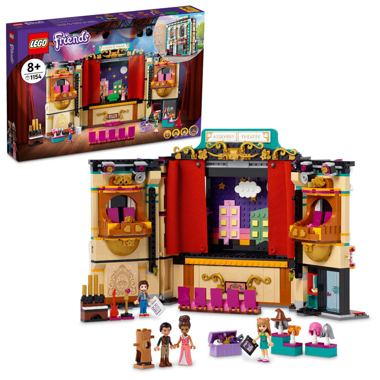 LEGO Friends L'école de théâtre d'Andrea 41714 Ensemble de construction (1 154 pièces)