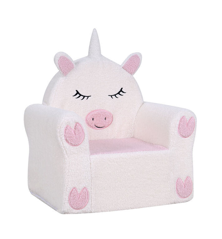 Little Loungers Kids Plush Chair - Unicorn