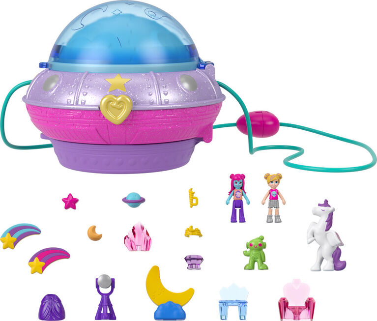 Polly Pocket Dolls and Accessories, Double Play Space Compact