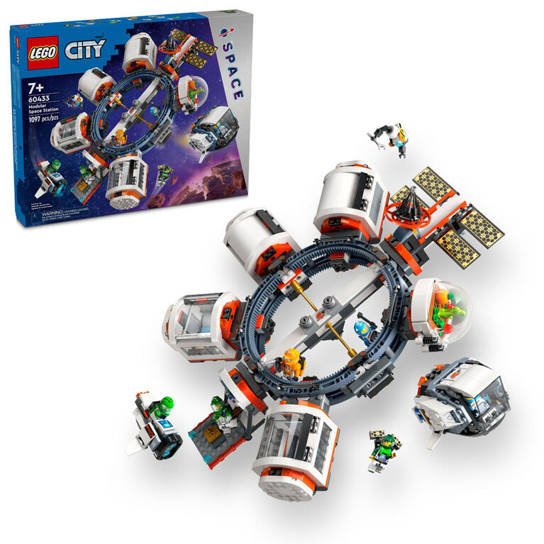 Jouet de construction LEGO City La station spatiale modulaire 60433