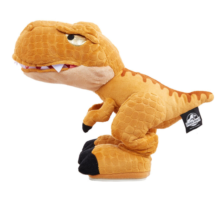 Jurassic World - Peluche à Fonction - Tyrannosaure Rex Mordeur