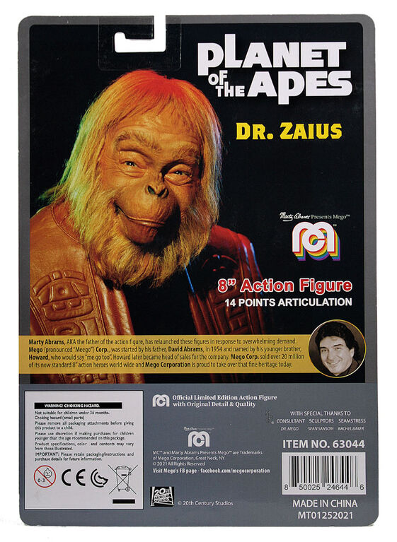 Mego Figurines Superheroes - Planet of the Apes - English Edition
