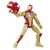 Marvel Mech Strike Mechasaurs Iron Man Action Figure, with Weapon Accessory (4 Inch)