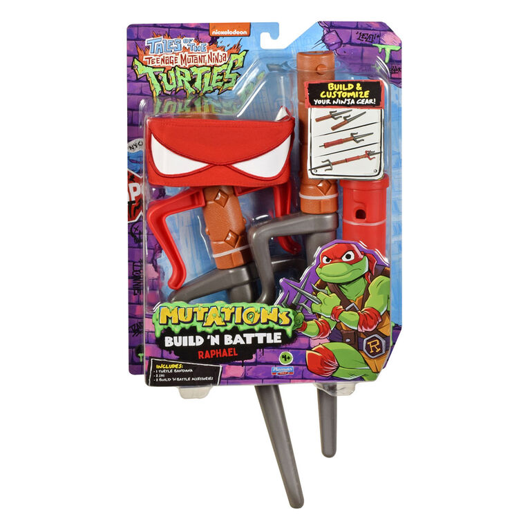 Tales of Teenage Mutant Ninja Turtles: Mutations Build N Battle Raphael Sai's Basic Role Play Set