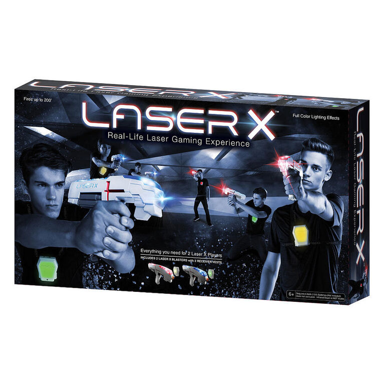 LASER X - Une expérience de jeu laser réaliste - ensemble de 2