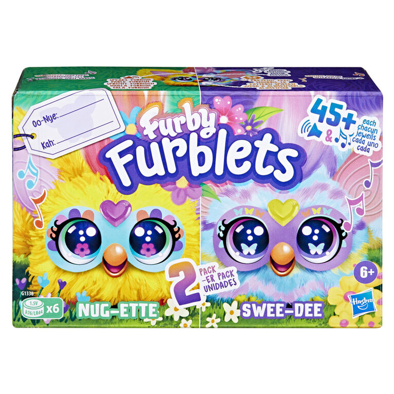 Furby Furblets Spring Plush Toys 2-Pack