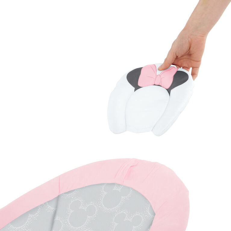 Bright Starts Disney Baby MINNIE MOUSE Rosy Skies Comfy Bouncer