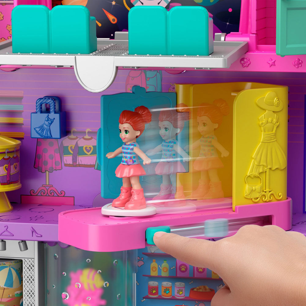 polly pocket pollyville mega mall playset