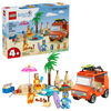 LEGO Bluey: Bluey's Beach & Family Car Trip - Building Toy for Kids, Girls, and Boys 4+ - 11202