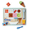 Melissa & Doug - Jeu de puzzle et de jeu de crème glacée magnétique en bois