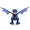 Untamed Legends Dragon - Vulcan (Dark Blue) - Interactive Toy <br>